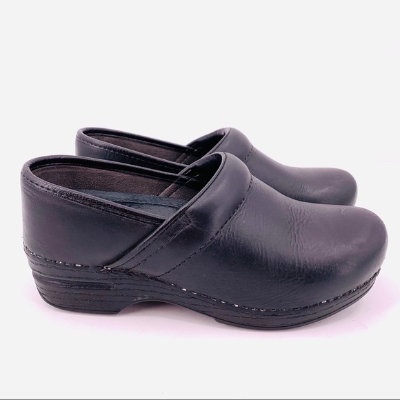 Dansko Shoes - Dansko XP Professional Black Slip On Clogs Size 37